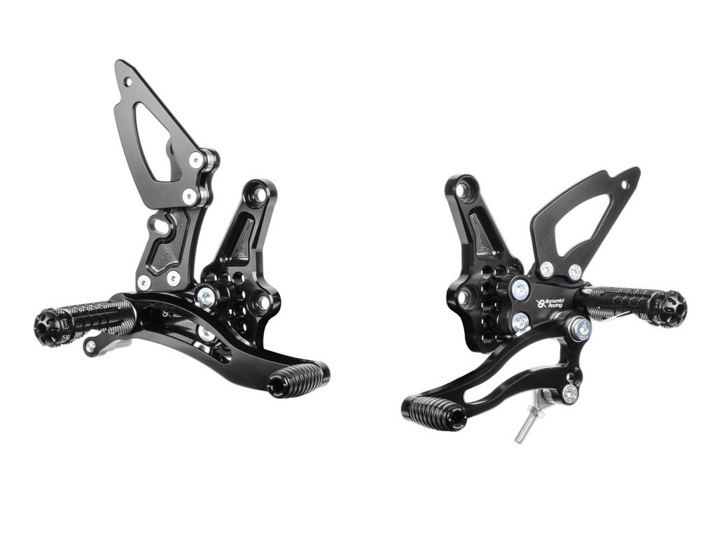 Bonamici Racing Aluminium Rearsets for the Triumph Speed Triple 1050 2011-2020 Bonamici Racing Aluminium Rearsets for the Triumph Speed Triple 1050 2011-2020
